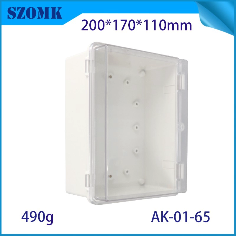 IP66 AK-01-65 200*170*110 MMABS Plastic Power Supply Security Security Fox Box Electronic Mountract