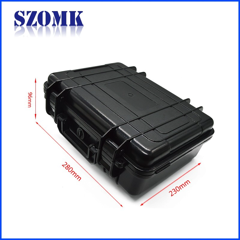 IP67 Plastic Box ABS Plastic Sealed Waterproof Tool Equipment Enclosure Case/280*230*96mm/AK-T-01