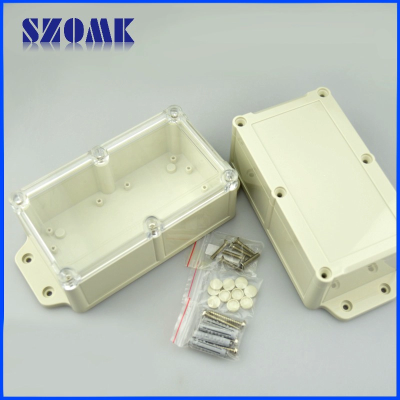 IP68 ABS البلاستيك الضميمة للماء مفرق مربع الإسكان مجلس الوزراء ل PCB AK10003-A2 200 * 94 * 60 مم