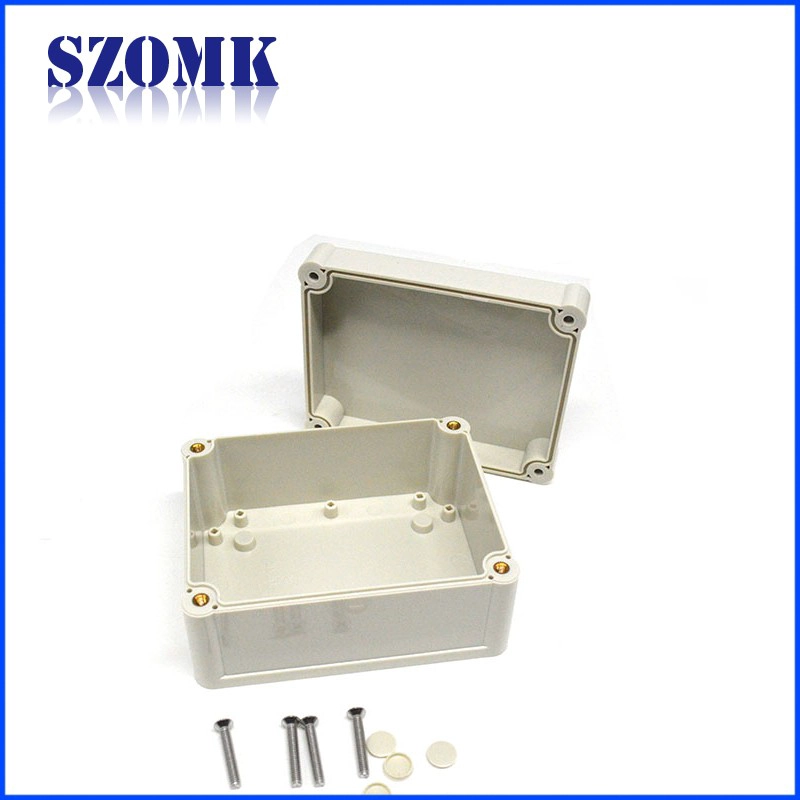 IP68 custom plastic waterproof electronic junction enclosure for pcb with 144x85x53mm