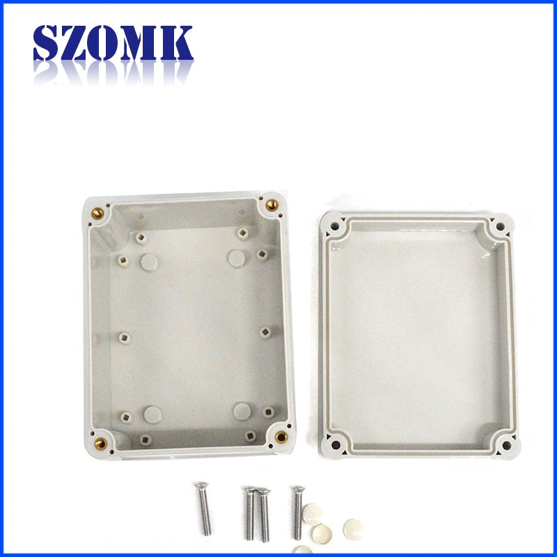 IP68 custom plastic waterproof electronic junction enclosure for pcb with 144x85x53mm