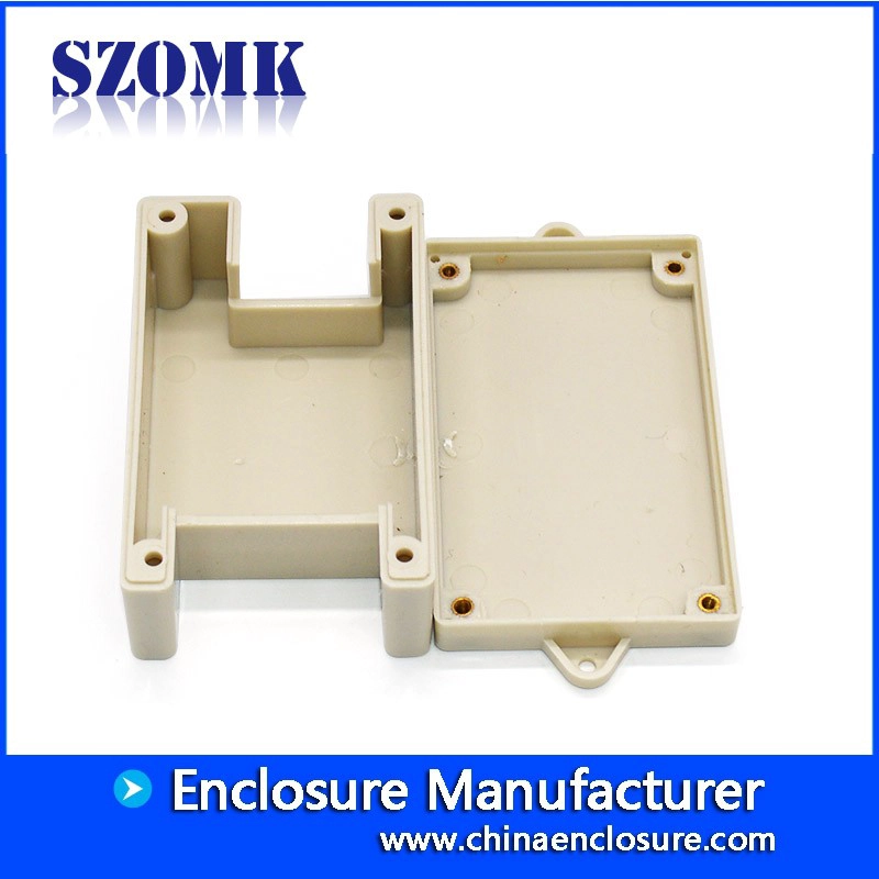 Industrial din rail plc junction box abs plastic housing control box custom plastic enclosure