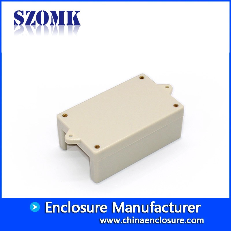 Industrial din rail plc junction box abs plastic housing control box custom plastic enclosure
