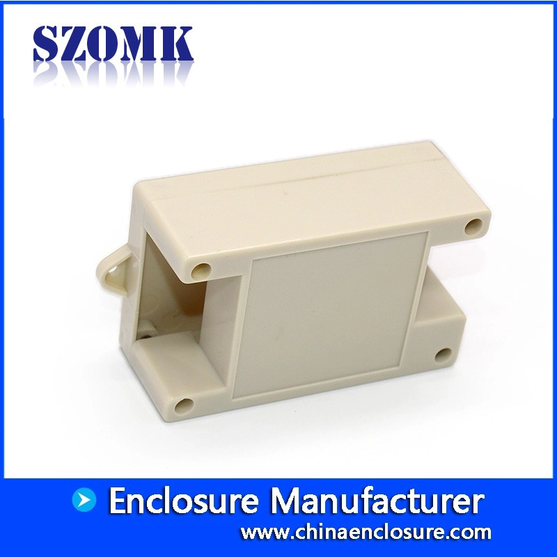 Industrial din rail plc junction box abs plastic housing control box custom plastic enclosure