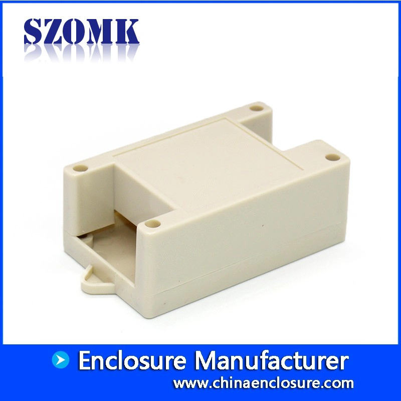 Industrial din rail plc junction box abs plastic housing control box custom plastic enclosure