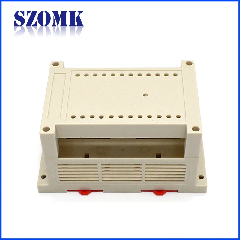 PCB AK-P-09 145x90x72mm를위한 산업 사용 아 BS 플라스틱 소음 가로장 울안 전자 접속점 상자