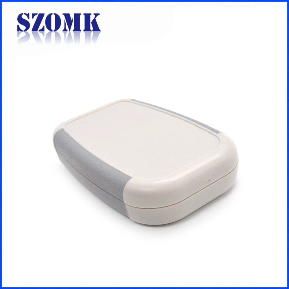Light grey color abs plastic handheld enclosure manufacturer/AK-H-11