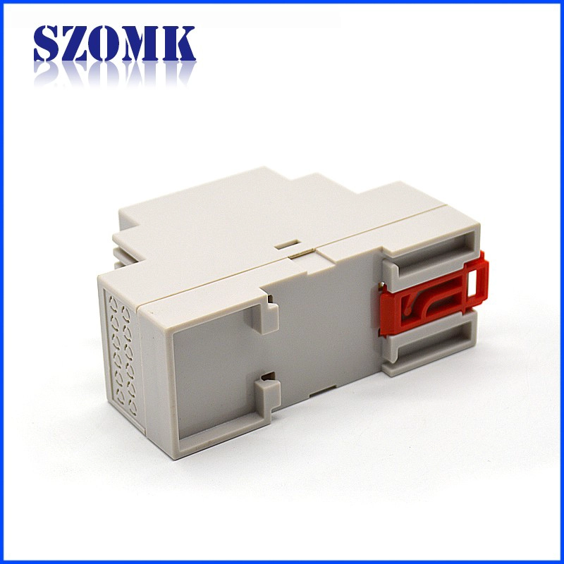 Nieuwe ontwerp ABS plastic behuizing voor PCB ontwerp instrument aansluitdoos AK-DR-38 90 * 62 * 35mm