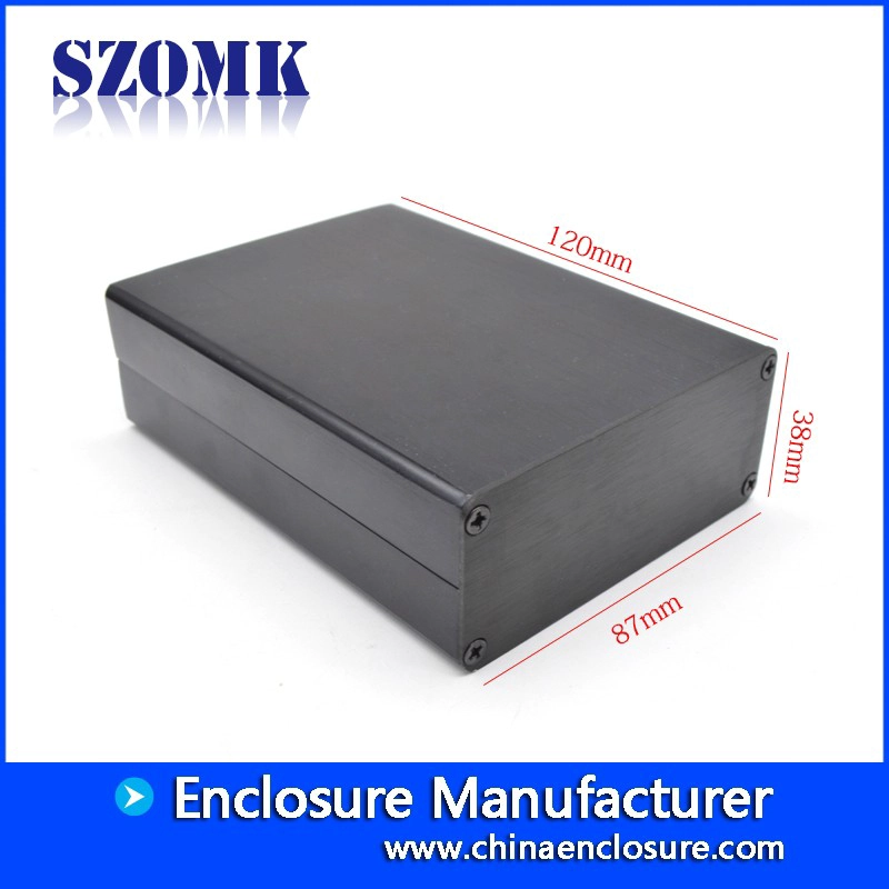 New design aluminium audio amplifier extruded enclosure housing/ AK-C-C77