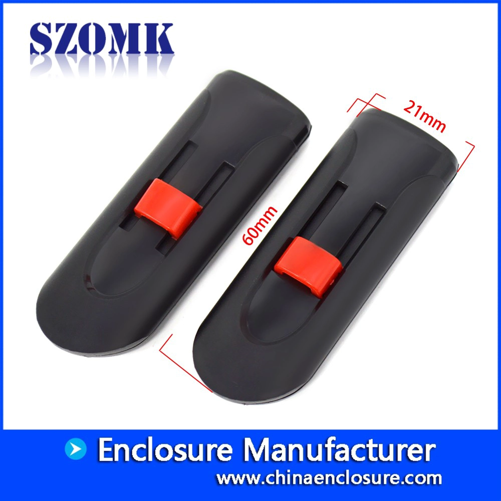 New design customized abs plastic enclosure small PCB holders for LED lights AK-N-60 60*21*10MM