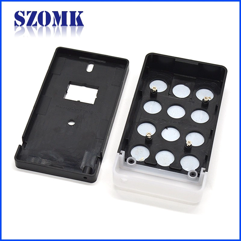 New design plastic door access enclosure with keypad and led light line 100*55*17mm AK-R-137