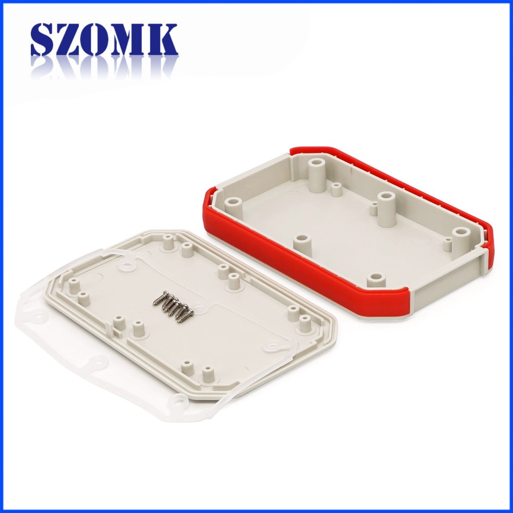 Nouveau produit boîtier IP65 en plastique étanche à la main pour l'électronique AK-H-77 126 * 80 * 20mm