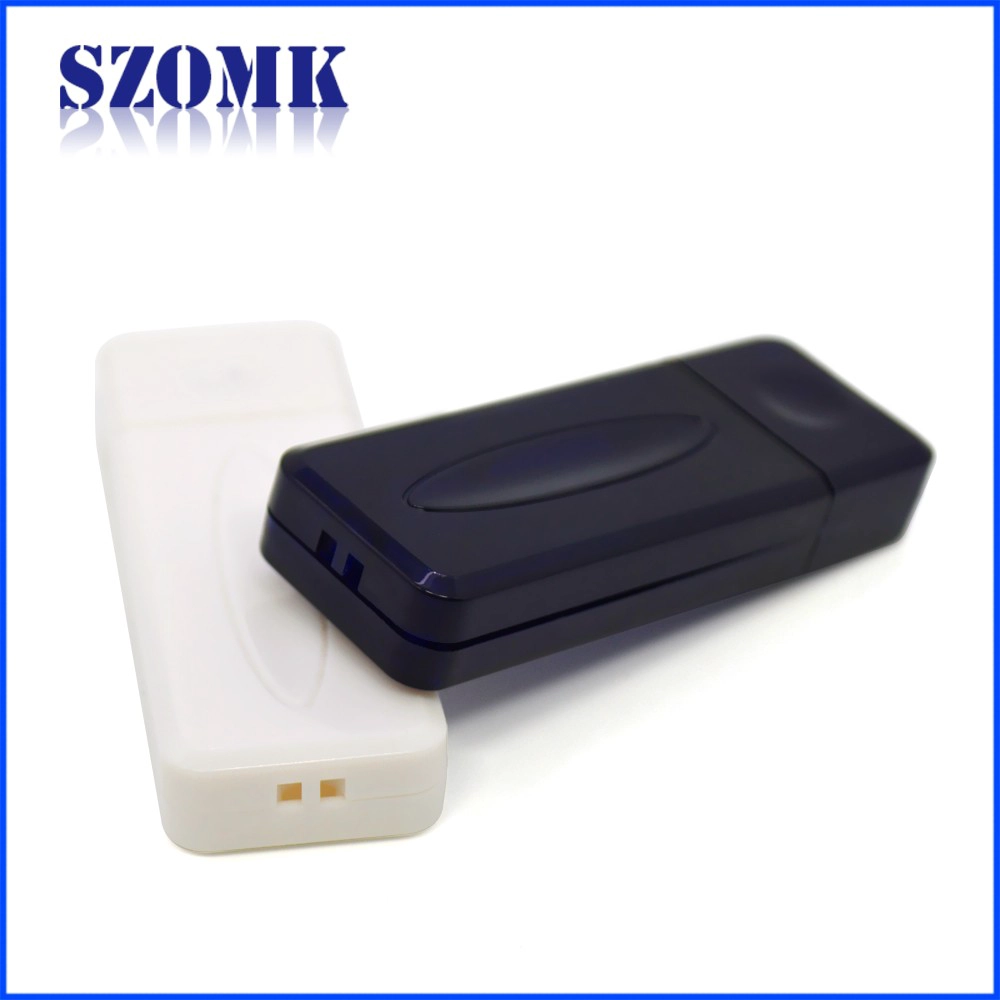 새 제품 반투명 abs 플라스틱 USB 67X25X10mm 접합 인클로저 공급 / AK-N-61