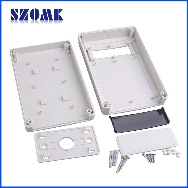 New type high quality low price wall mount plastic enclosure for PCB device AK-W-21 168*107*42 mm