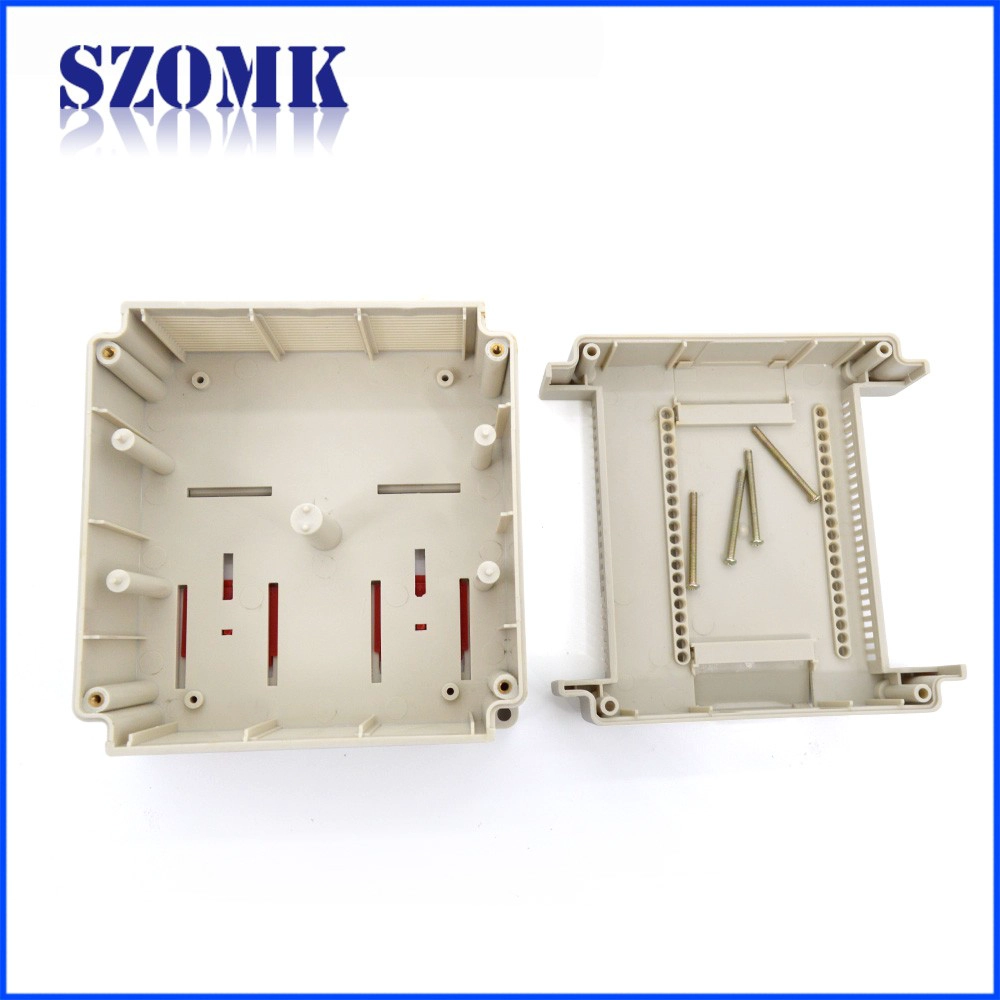 New type plastic din rail enclosure shell for control box housing AK-P-31 140*135*85mm