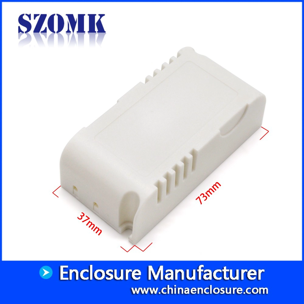 New type plastic electrical LED enclosure for power supply AK-44 73*37*24mm