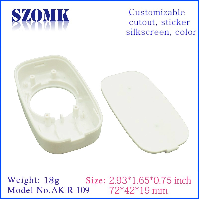 New type plasticn enclosure for high-tech electronics AK-R-109 72*42*19 mm