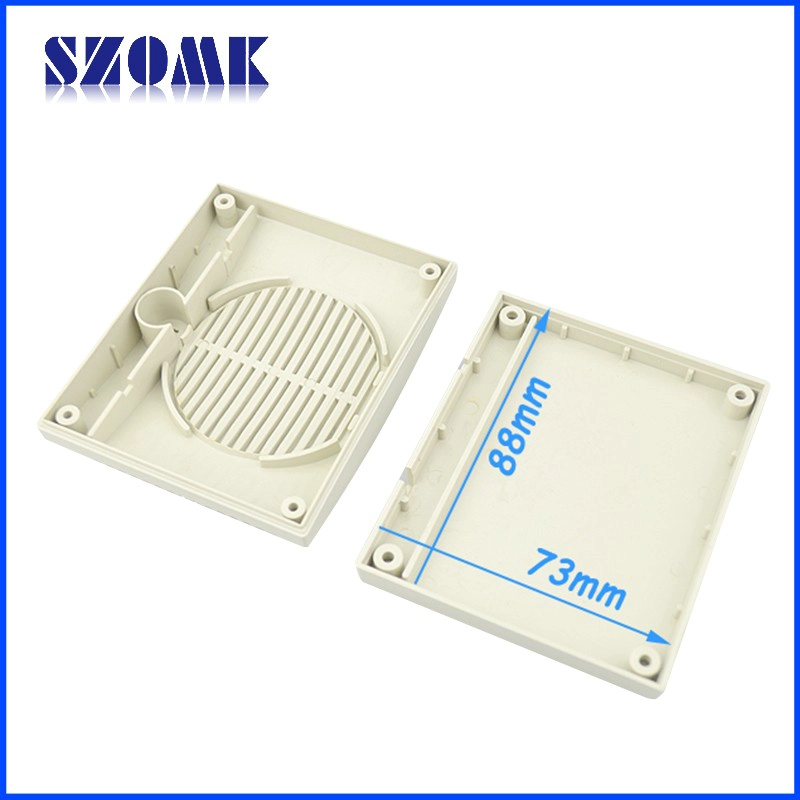 用于PCB设计的无标准塑料仪器外壳AK-N-02,:90x76x25mm