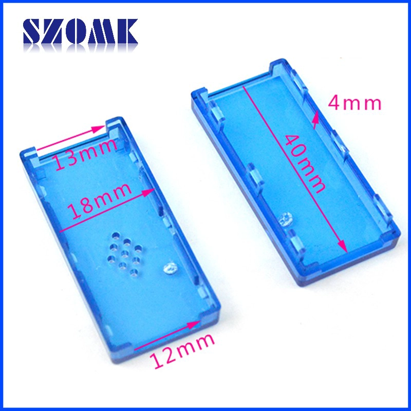No-Standard Platic Instrument enclosure for PCB design ,AK-N-31,43x20x10mm