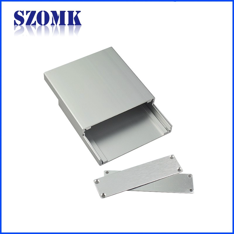 OEM Aluminum Extrusion Case Extruded junction box for PCB AK-C-C2 25*98*100mm