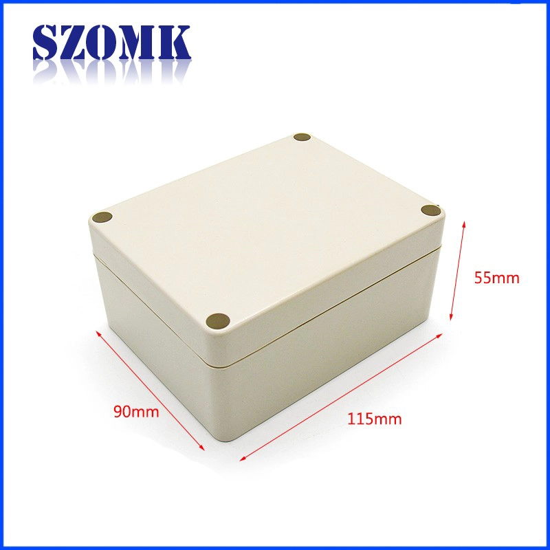 Outdoor electrical junction box plastic pcb board case desktop platic enclosure 115 * 90 * 55MM SZOMK RITA