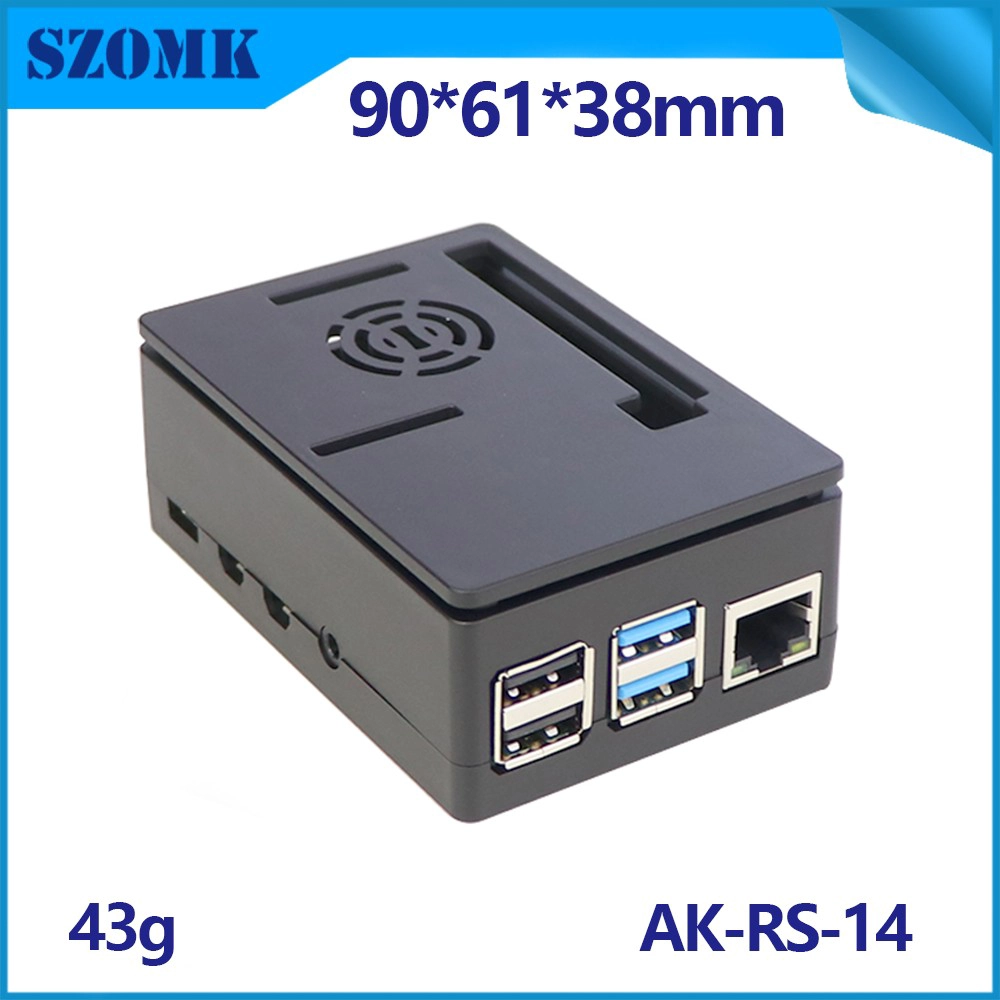 PI 4 B + Case Raspberry SSD الضميمة حمار وحشي أفضل 4 مع 2.5 HDD PI4 Heatsink 7 شاشة تعمل باللمس شاشة تعمل باللمس دون تبريد بوصة AK-RS-14