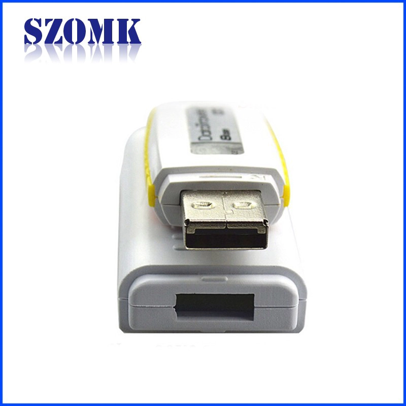 Plastic ABS Enclosure USB Connector Casing Cabinet Box/80*26*12mm/AK-U-01