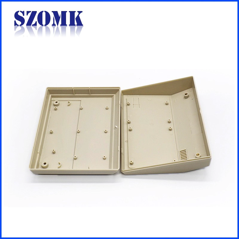 Plastica ABS Materiale Desktop Enclosure, AK-D-26,180x136x58mm