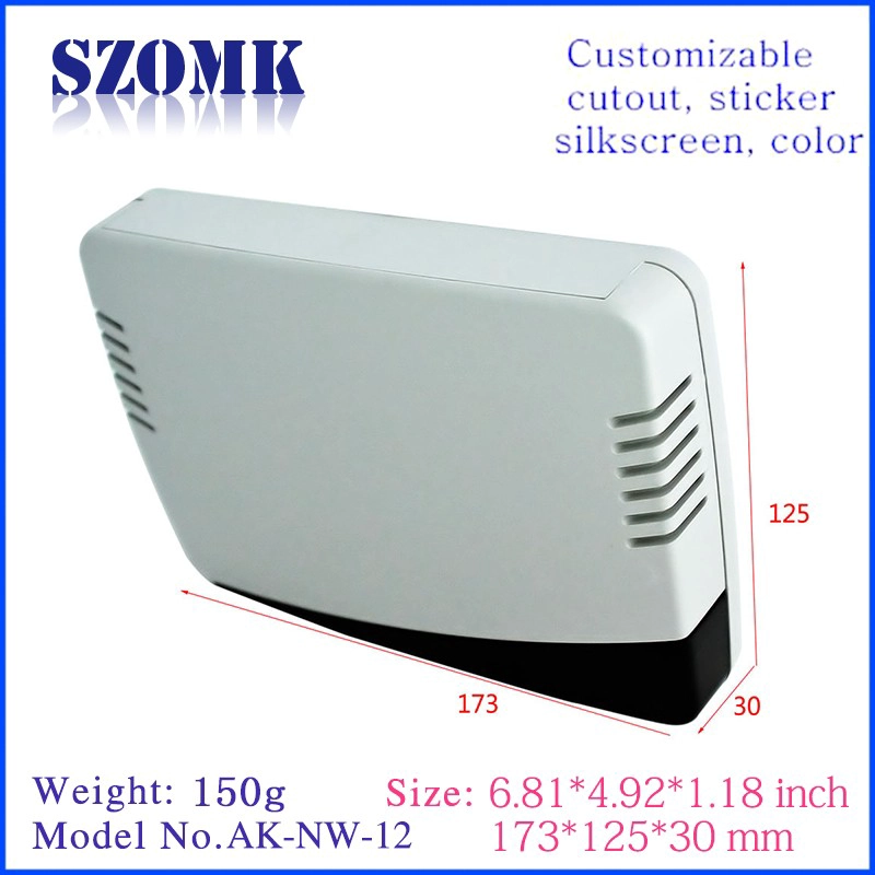 حاوية شبكة بلاستيكية ABS من SZOMK AK-NW-12 173x125x30mm