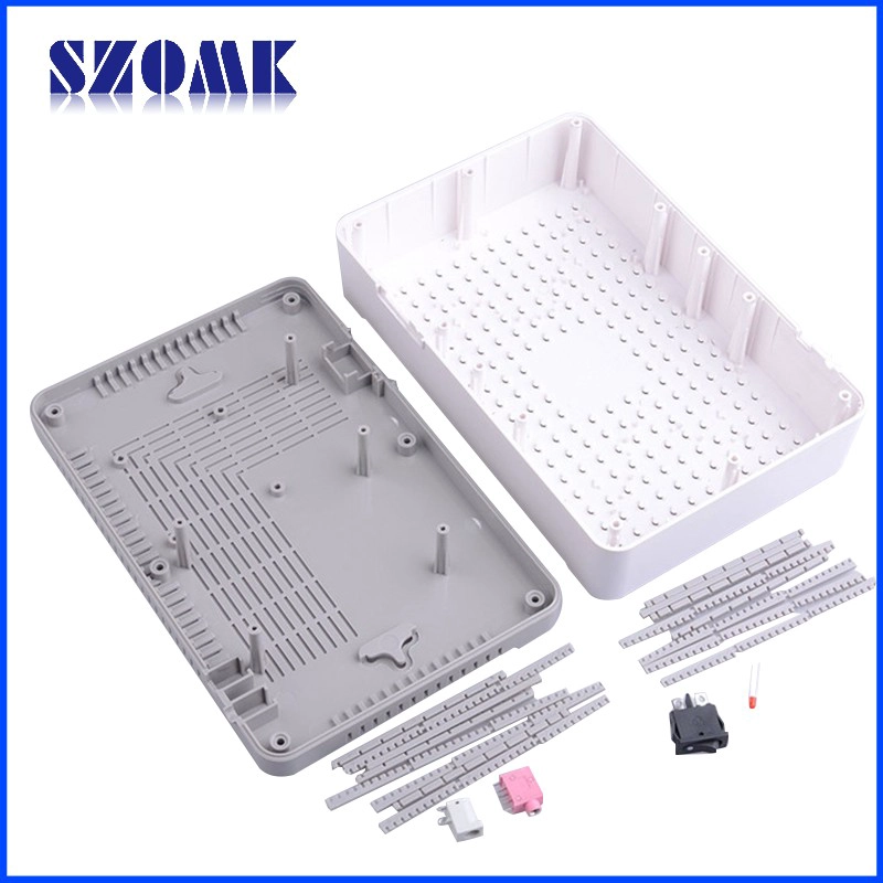 Plastic Abs Material Desktop Enclosure AK-D-15,218x144x59mm
