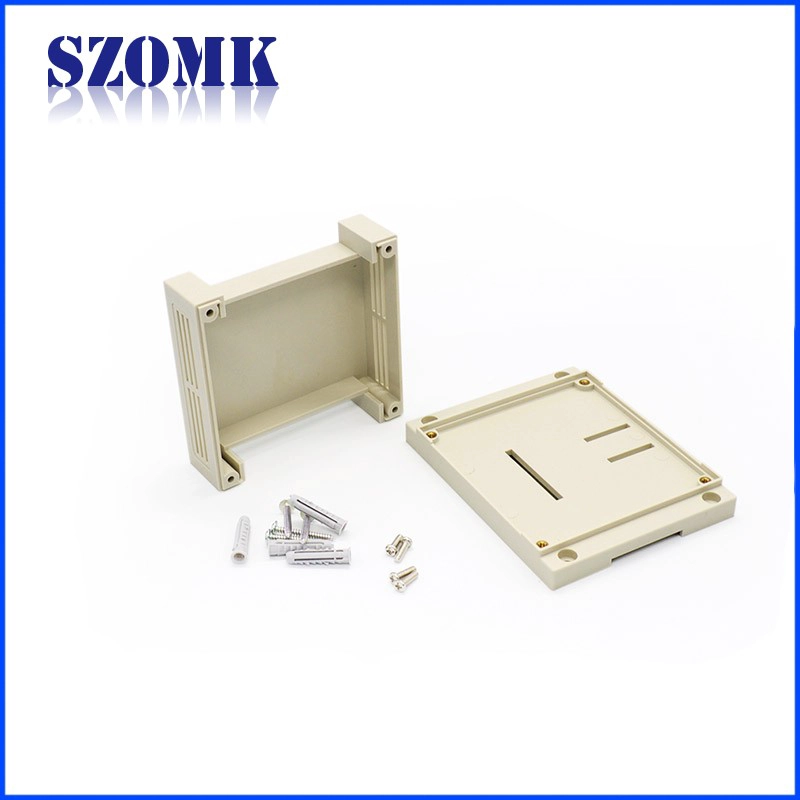 Plastic Din Rail Enclosure Electronic PLC Control Box/ AK80006
