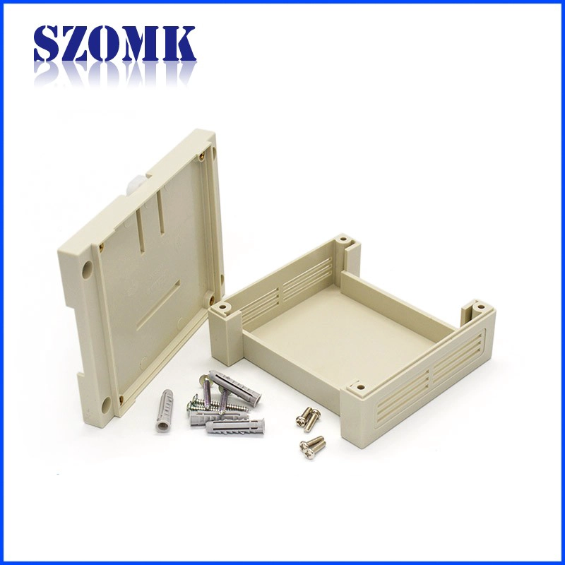 Plastic Din Rail Enclosure Electronic PLC Control Box/ AK80006