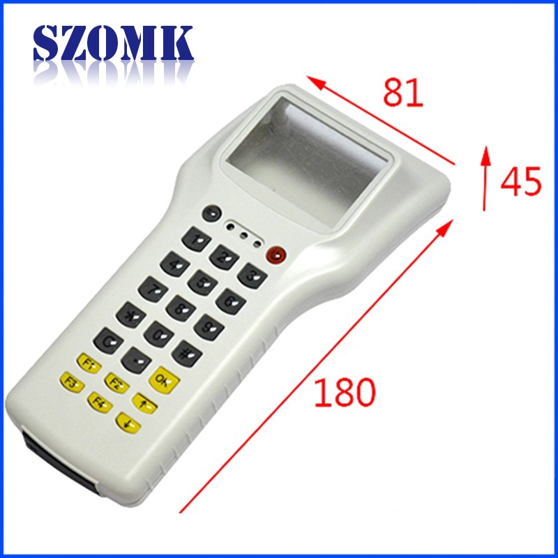 Plastic Enclosure Box electronics handheld case AK-H-60 180* 81* 45 mm