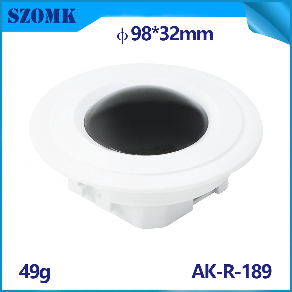 Alcínio impermeável plástico Custom Switch Luz e caixa recuada 2 Way Alta Qualidade ABS PVC Gabinetes PP Universal AK-R-189