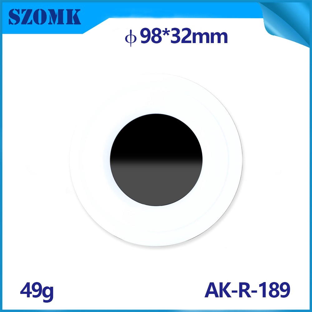 Alcínio impermeável plástico Custom Switch Luz e caixa recuada 2 Way Alta Qualidade ABS PVC Gabinetes PP Universal AK-R-189
