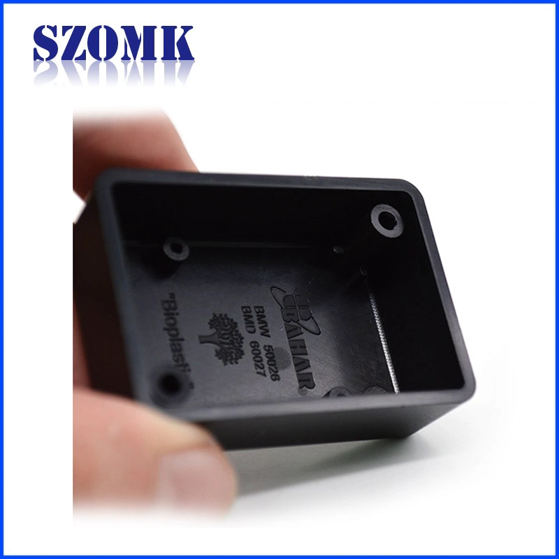 scatola elettronica recinzione nera fai da te in plastica è di plastica progetto elettronico scatola scatola di derivazione in PVC di giunzione 51x36x20mm