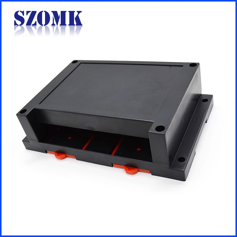 Caja industrial plástica vendedora caliente del carril del din para el proyecto electrónico con 145 * 90 * 40 AK-P-08