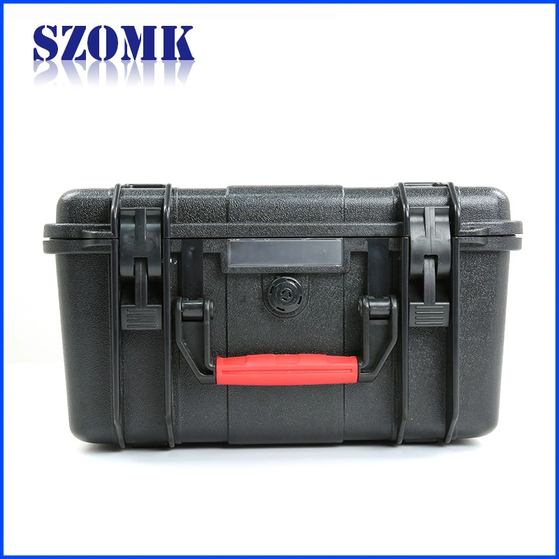 Portable handheld plastic tool box Multi-function instrument storage Case cabinet for Woodworking Electrician repair AK-18-02 280*246*156mm