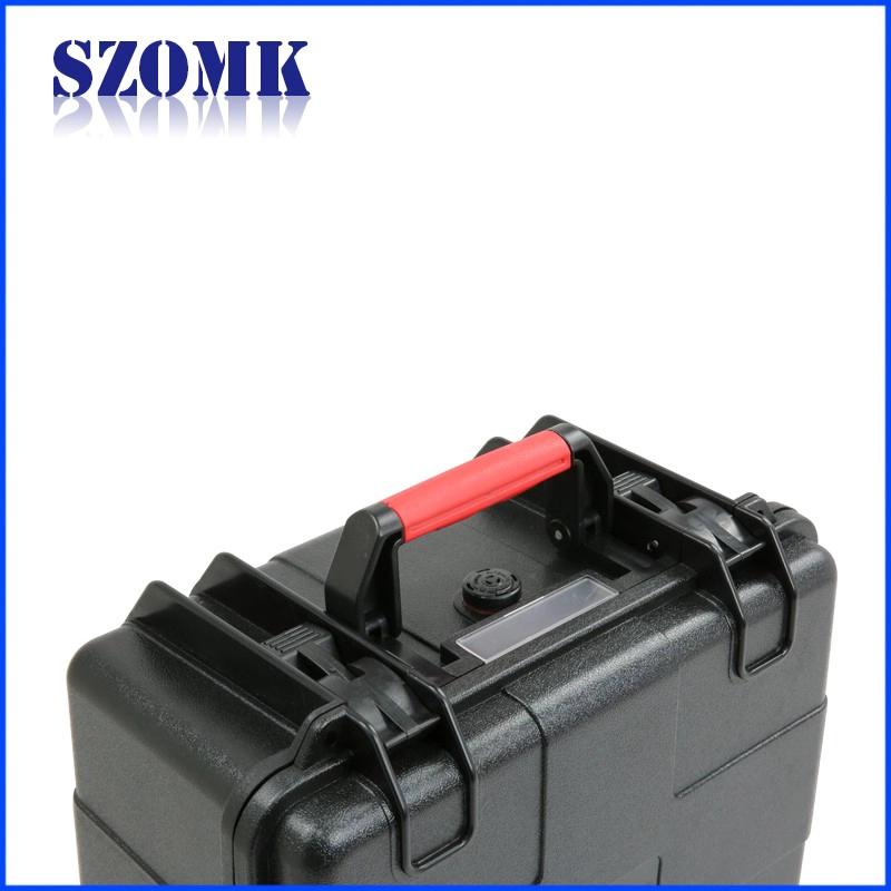 Portable handheld plastic tool box Multi-function instrument storage Case cabinet for Woodworking Electrician repair AK-18-02 280*246*156mm