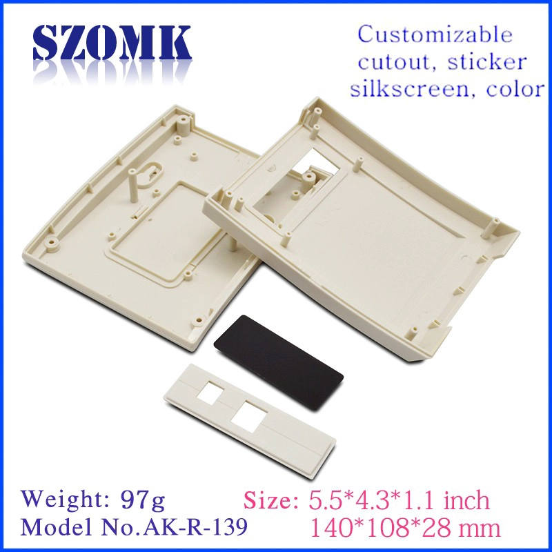 RFID plastic electronic eleclosure for elecronic project with 140*108*28mm from szomk