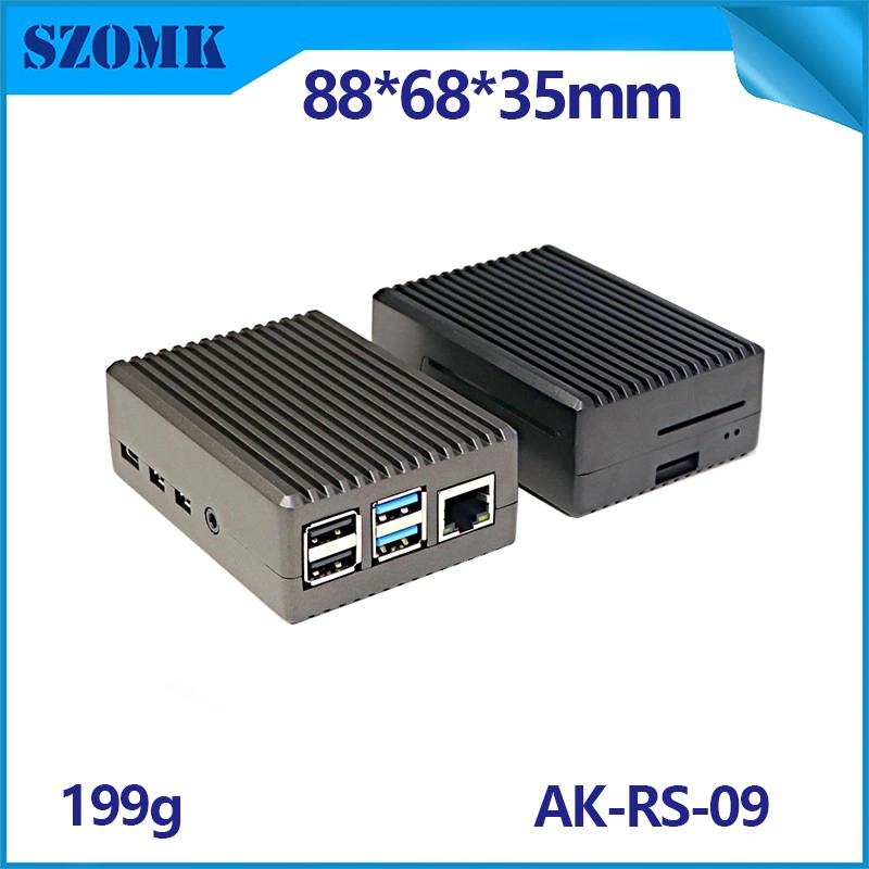 علبة الألومنيوم لـ Raspberry PI 4B AK-RS-09