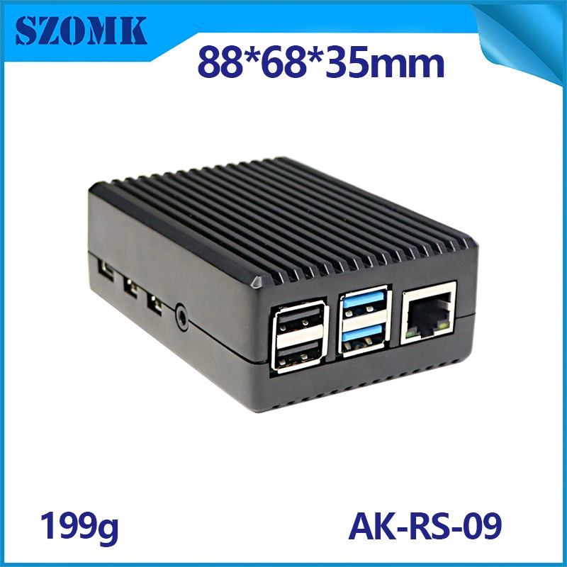 علبة الألومنيوم لـ Raspberry PI 4B AK-RS-09