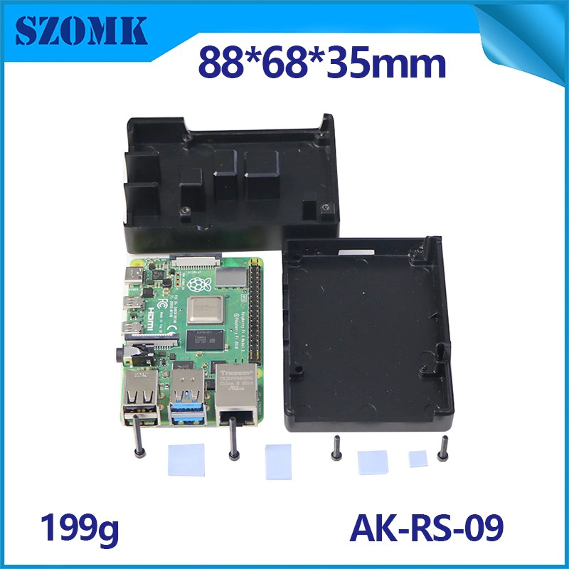 علبة الألومنيوم لـ Raspberry PI 4B AK-RS-09
