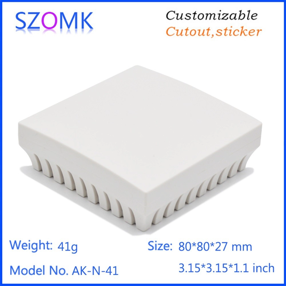 SZOMK Different types of electronic design electronic sensor housings customized for housing humidity / temperature / smoke detectors