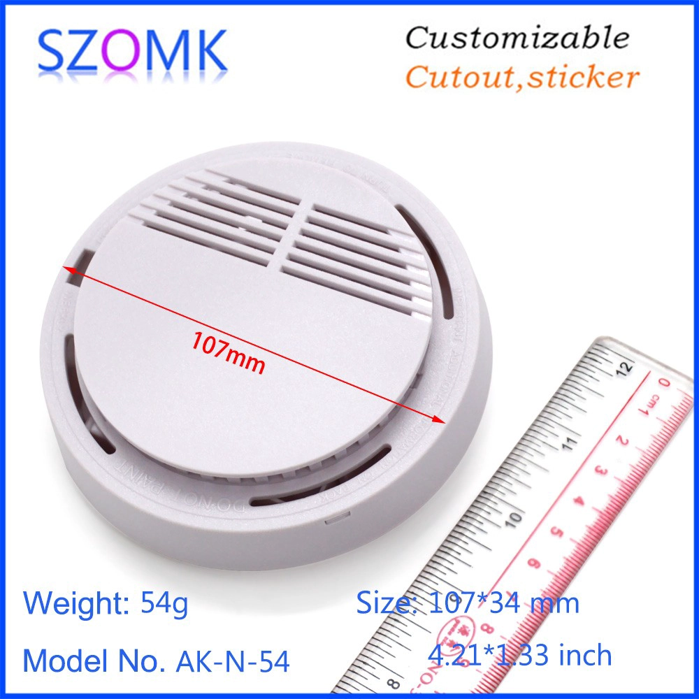 SZOMK Different types of electronic design electronic sensor housings customized for housing humidity / temperature / smoke detectors
