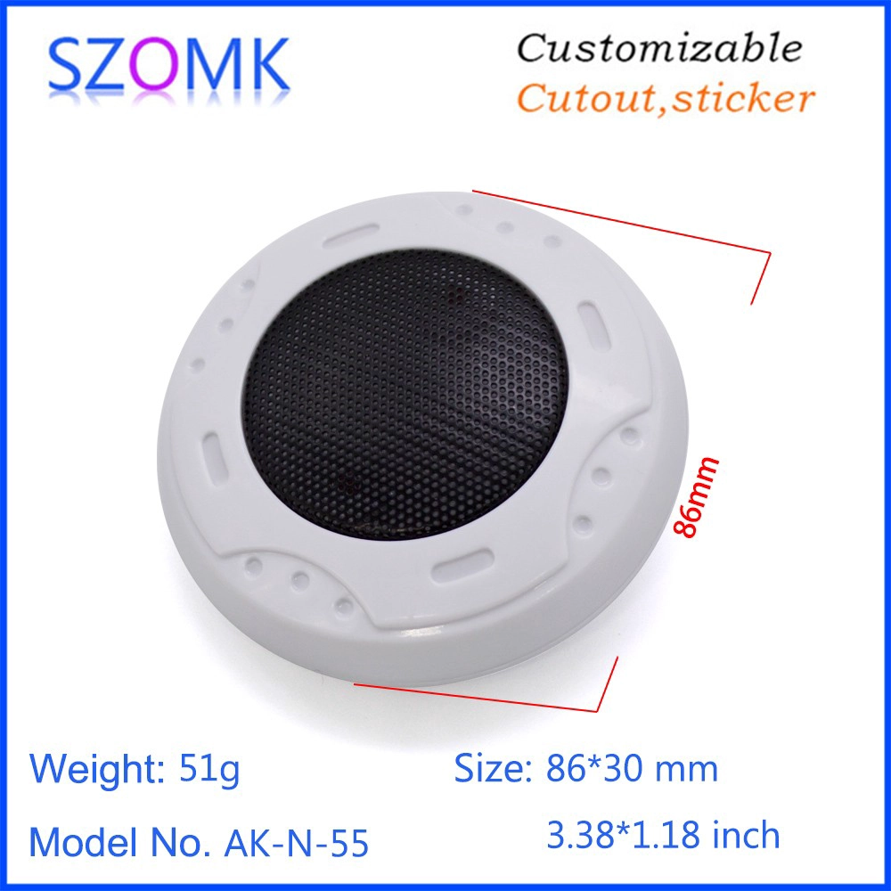 SZOMK Different types of electronic design electronic sensor housings customized for housing humidity / temperature / smoke detectors