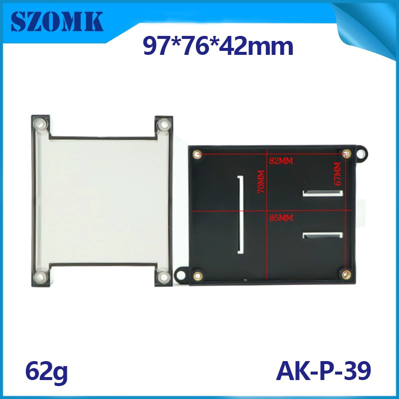 Szomk din ريال حالة الإسكان للإلكترونيات الاستخدام المشترك ABS البلاستيك التحكم مربع AK-P-39