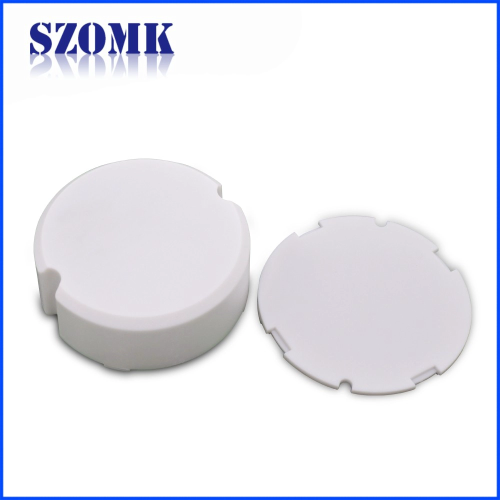 SZOMK LED driver box round abs plastic enclosure for electronics AK-37 65*25mm