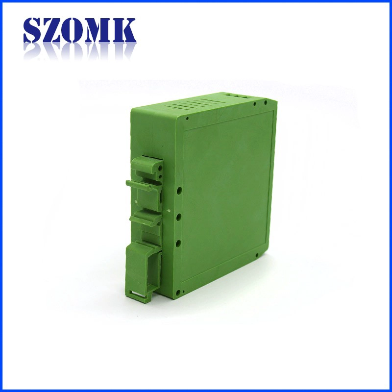 Scatola di plastica di elettronica di recinzione della scatola di guida di plastica del contenitore di guida di plastica di SZOMK per la scatola elettronica di progetto / 80 * 85 * 25mm / AK-04-08