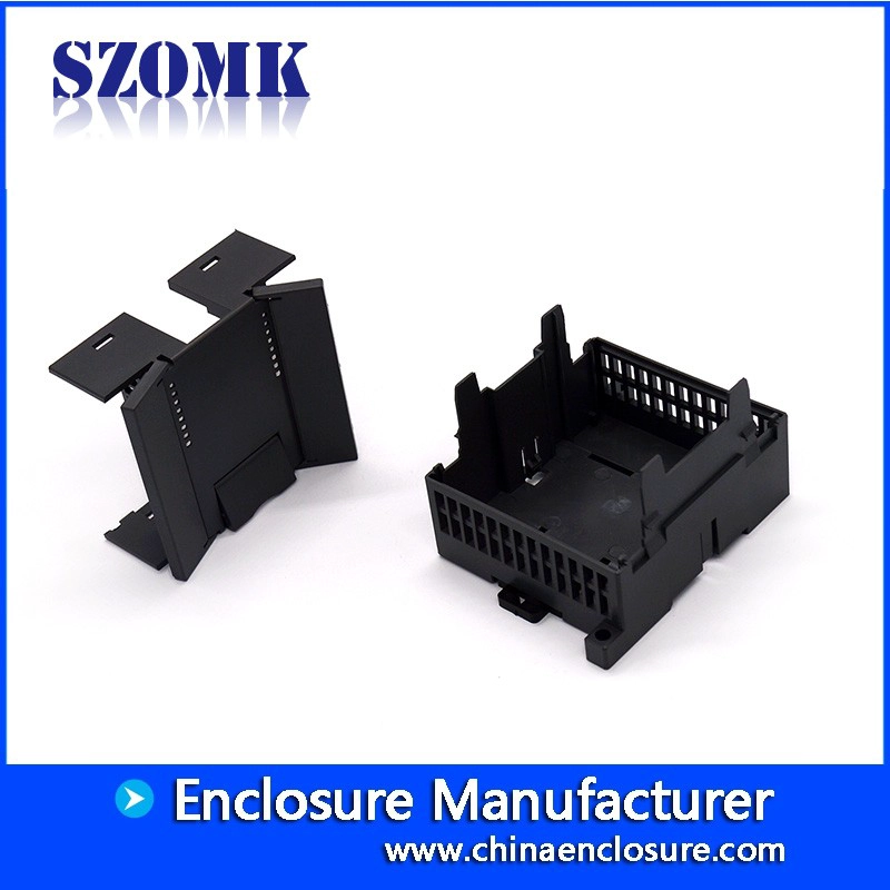 SZOMK Plastic Electronics Din Rail PLC Enclosure Junction box 80*70*61mm